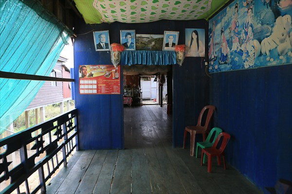 Дом на сваях, Камбоджа